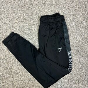 Black gymshark sport joggers‎